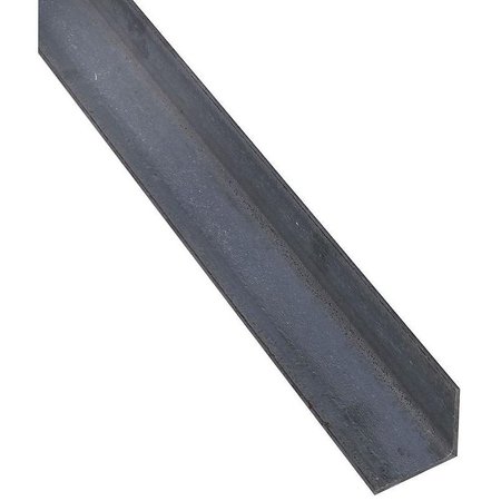 STANLEY 4060BC Series Angle Stock, 2 in L Leg, 48 in L, 18 in Thick, Steel, Mill N215-483